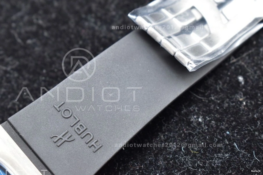 ZF Titanium Strap on Unico A1280 Edition Blue 1:1 Bang Dial Rubber Hublot Blue Skeleton Big Best 1119